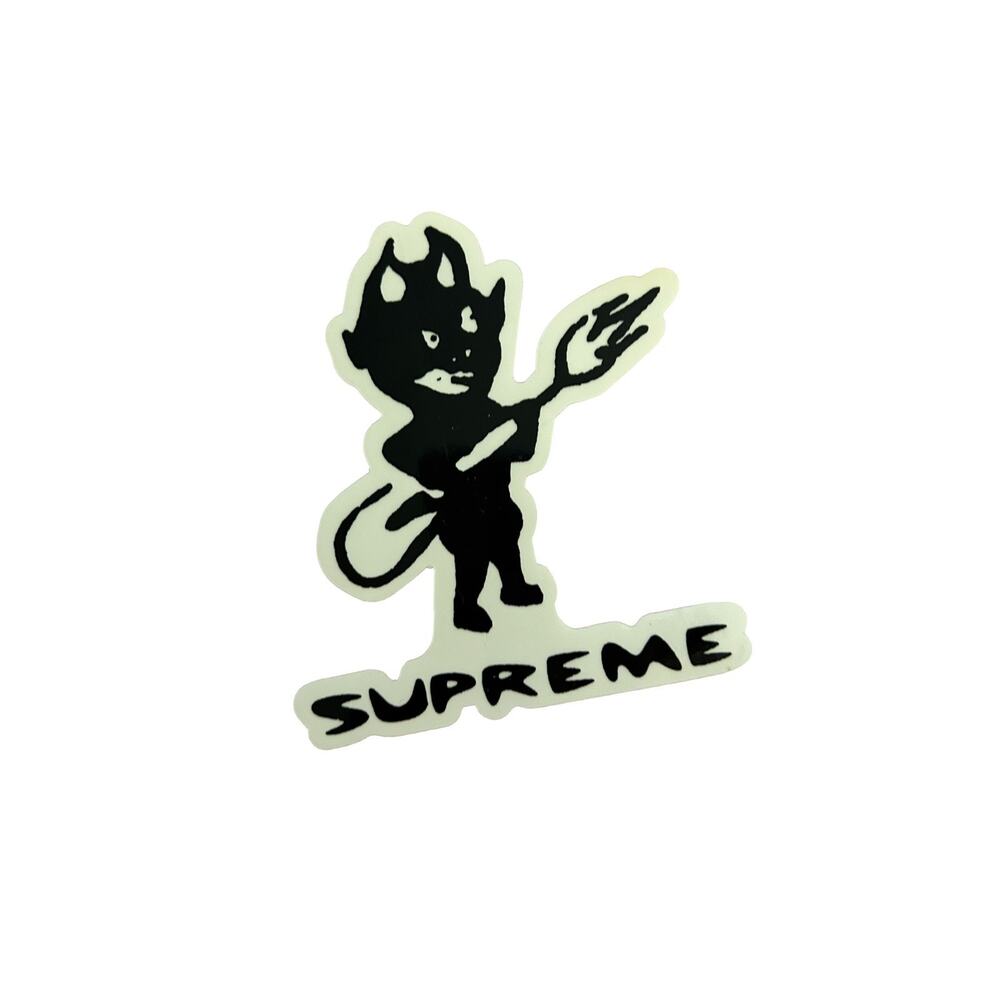 Supreme Devil Sticker SS15 FW15 Graphic Streetwear Collectible Authentic